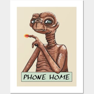 ET Phone Home Posters and Art